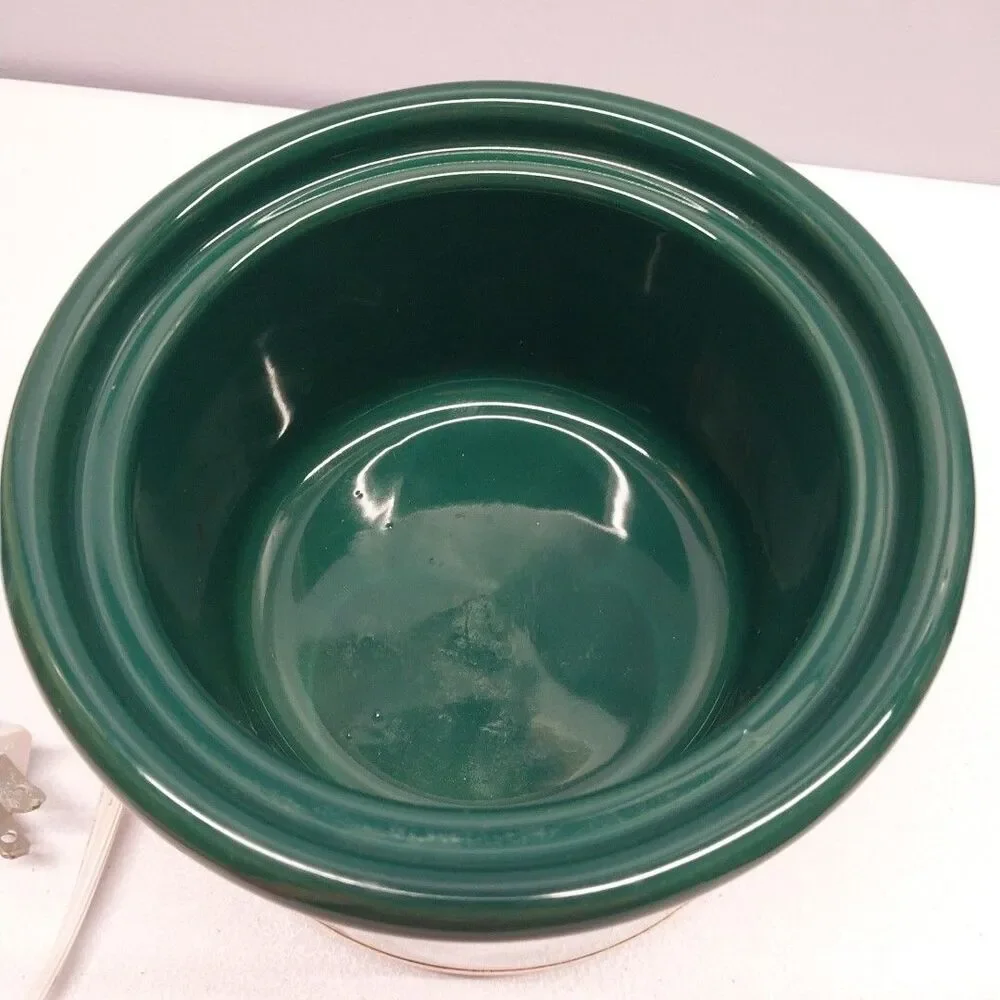 Vintage Rival Potpourri Crock Pot Electric Simmering Warmer Ivy Tested Works